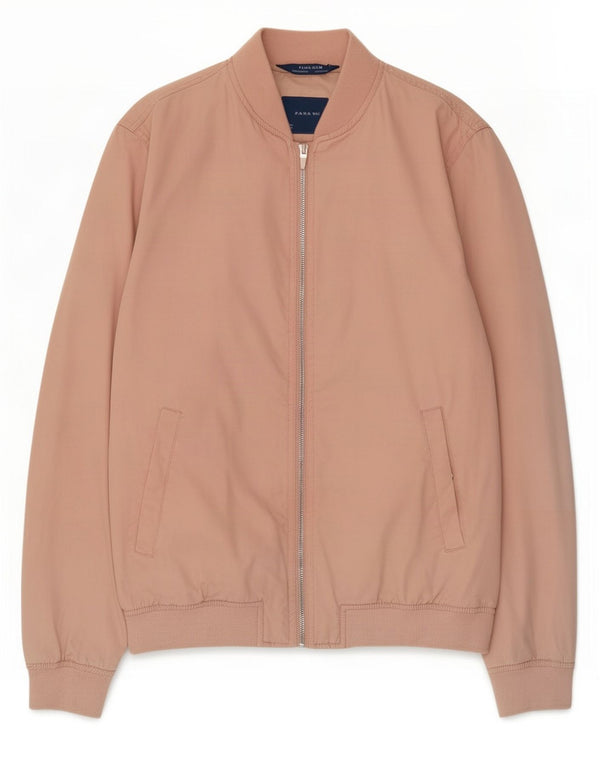 Bomber pentru bărbați Zara UK 38 Roz mediu