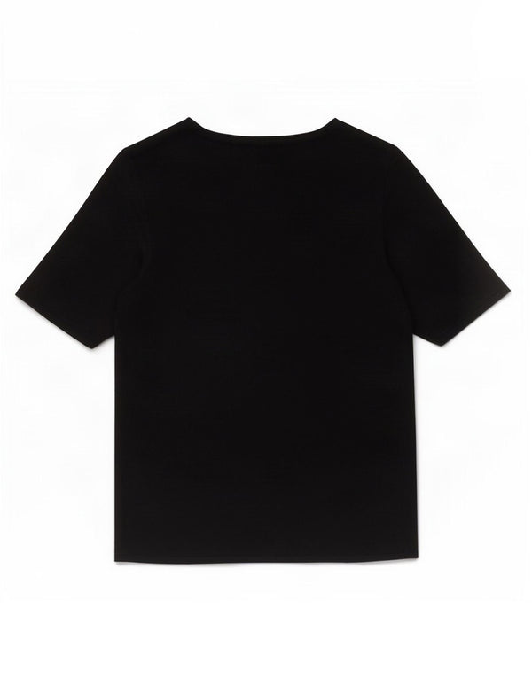 Tricou pentru femei Marks & Spencer Top UK 8 Small Black Viscose