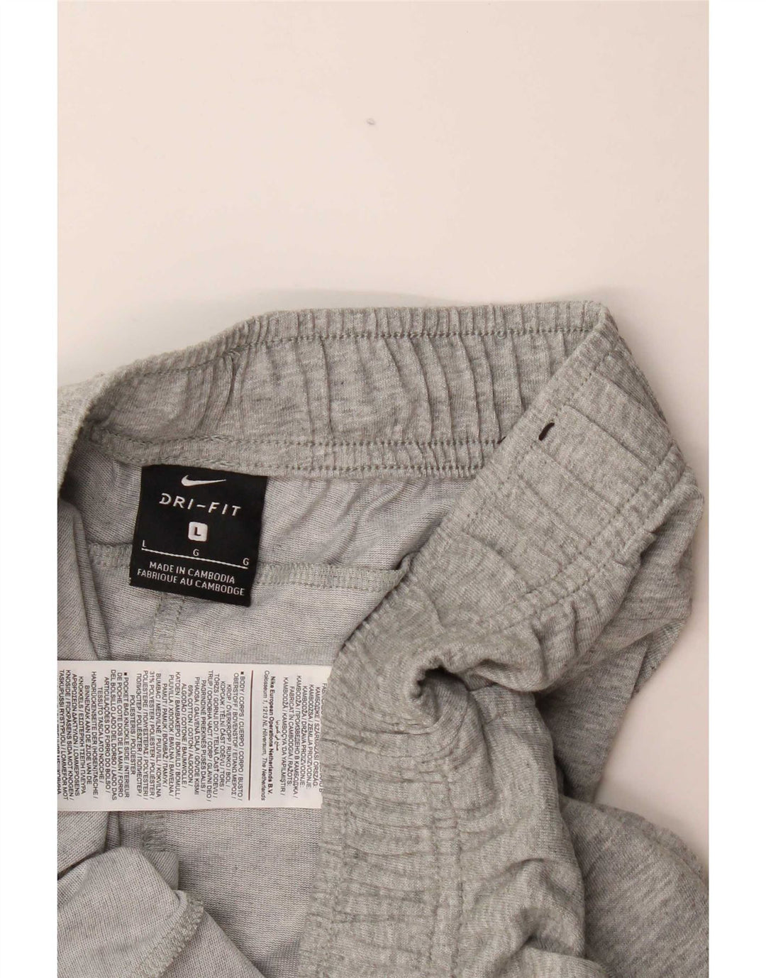 Pantaloni scurți casual Nike pentru bărbați, mari, gri, bumbac