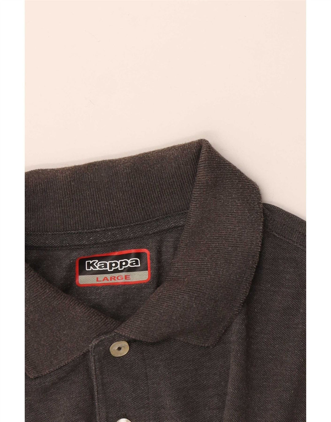 Tricou polo pentru bărbați Kappa, mare, gri