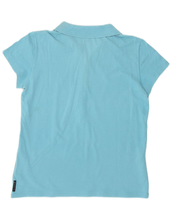Tricou polo Armani pentru femei UK 14 Medium Blue