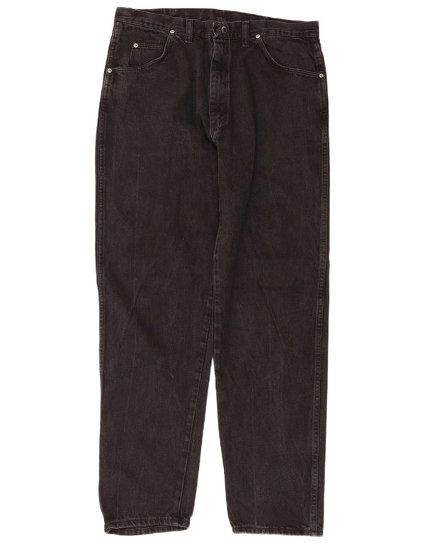 Blugi largi Wrangler pentru bărbați W36 L32 negri