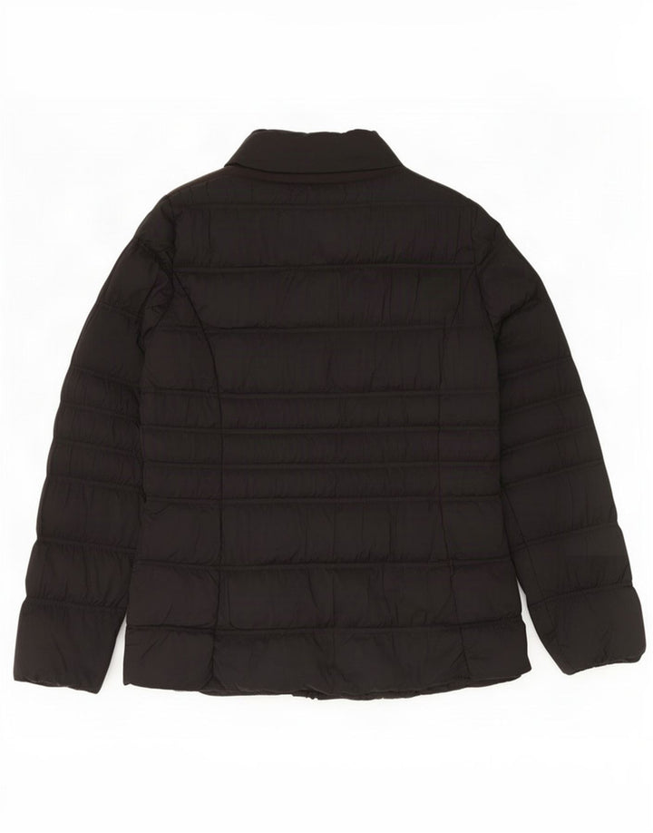Jachetă căptușită pentru femei Geox UK 12 Medium Black