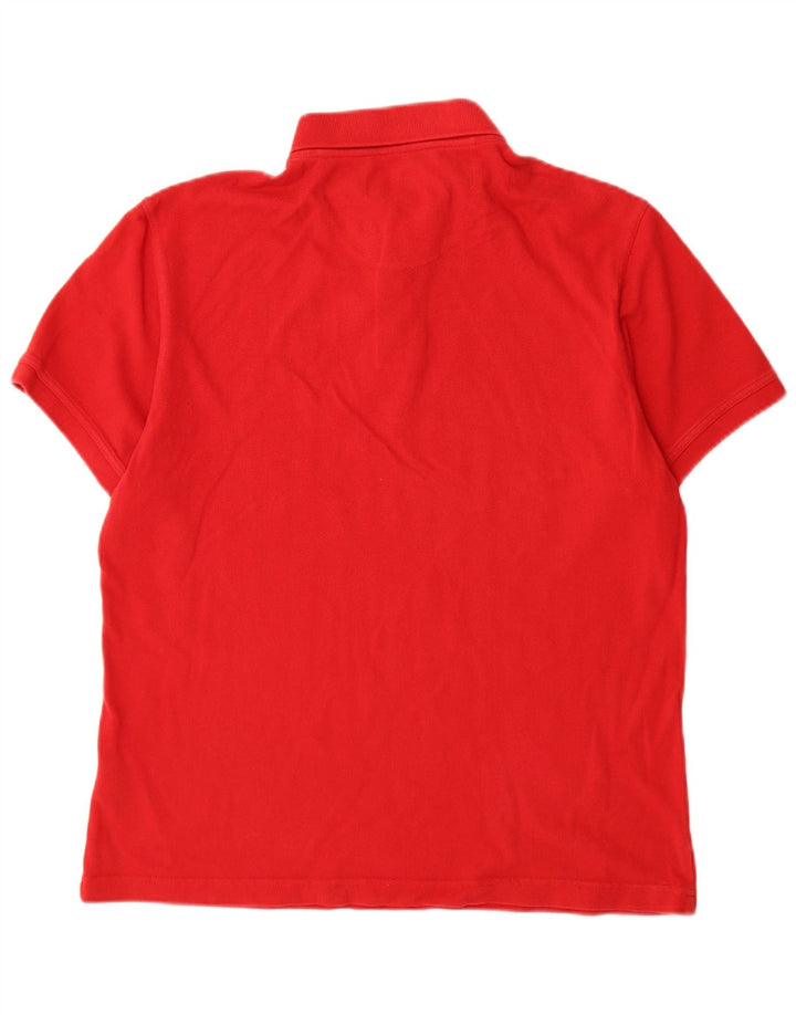 Tricou polo Barbour pentru bărbați, mare, roșu, bumbac