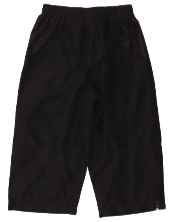 Pantaloni de trening Umbro Capri pentru băieți 13-14 ani XL Negru Argyle/Diamond