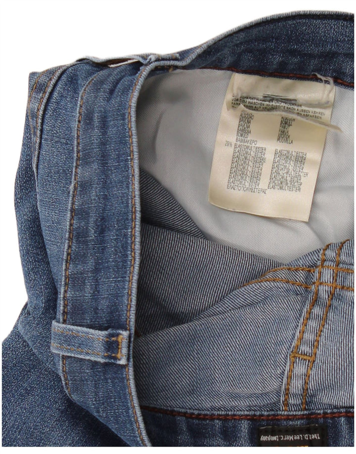 Blugi tăiați pentru femei Lee W36 L26 Bumbac albastru