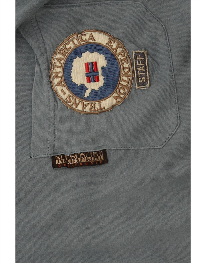 Tricou pentru bărbați Napapijri Top Medium Blue