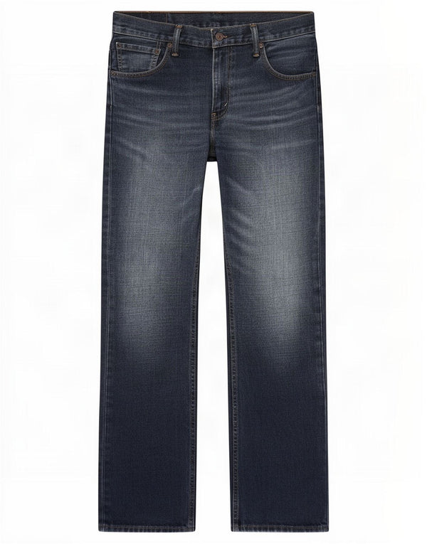 Blugi pentru bărbați Levi's 527 Bootcut W33 L32 Bumbac albastru