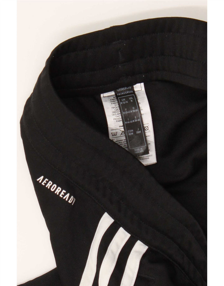 Pantaloni de trening Adidas Aeroready pentru femei UK 14 Poliester mediu negru