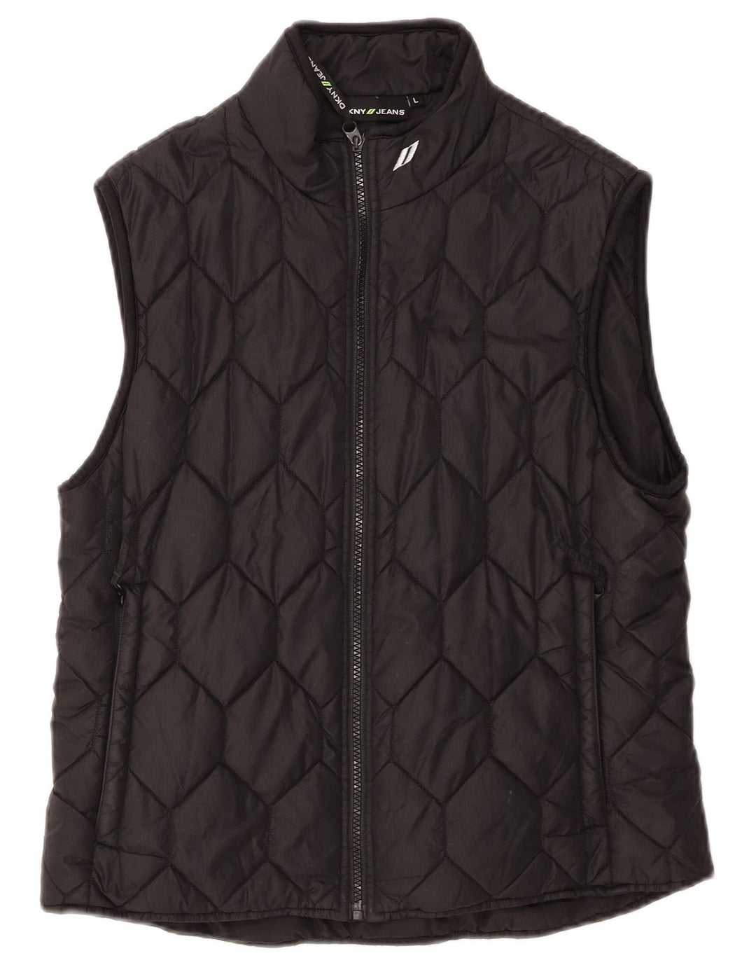 Gilet căptușit pentru băieți Dkny 11-12 ani, mare, negru, nailon