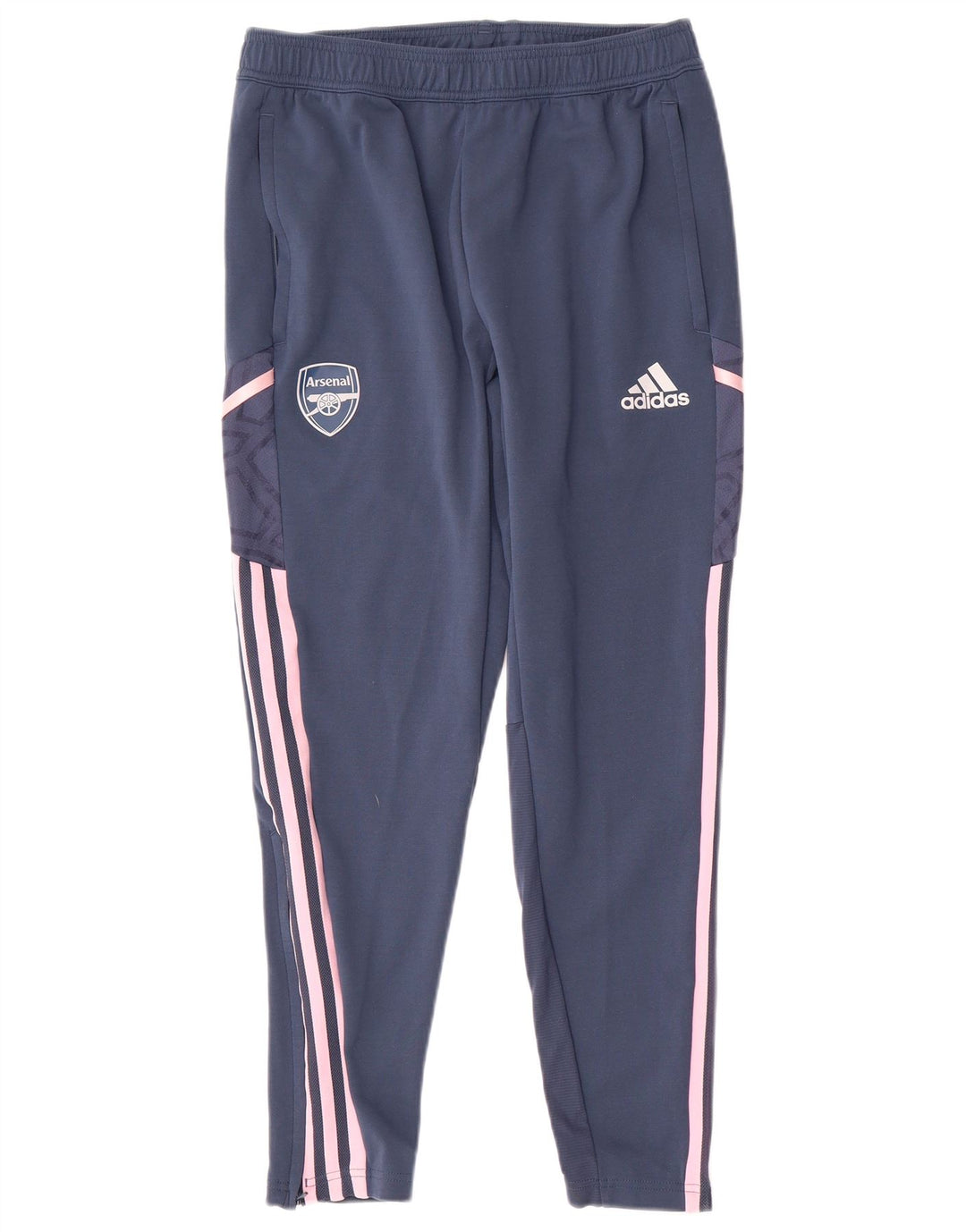 Pantaloni de trening ADIDAS Arsenal pentru femei UK 12 Poliester albastru mediu