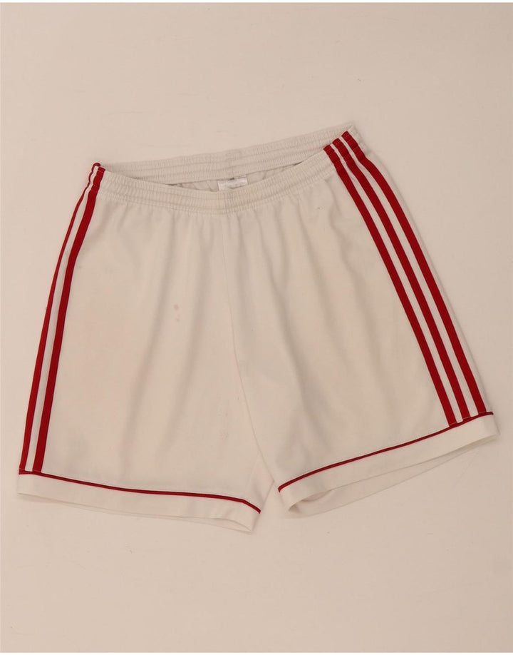 Pantaloni scurți sport Aeroready ADIDAS pentru bărbați, poliester alb și mic