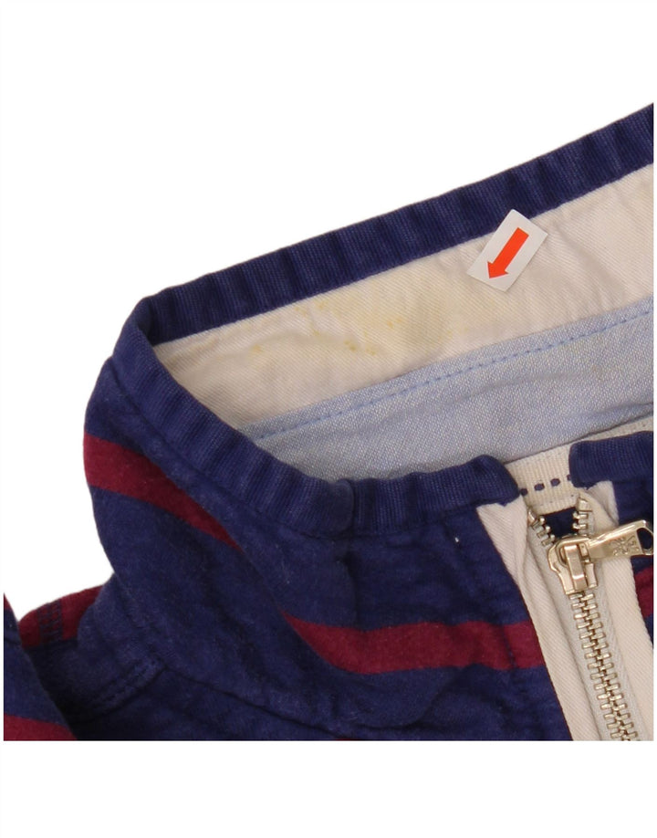 CREW CLOTHING Hanorac pentru femei Pulover UK 16 Mare bleumarin cu dungi