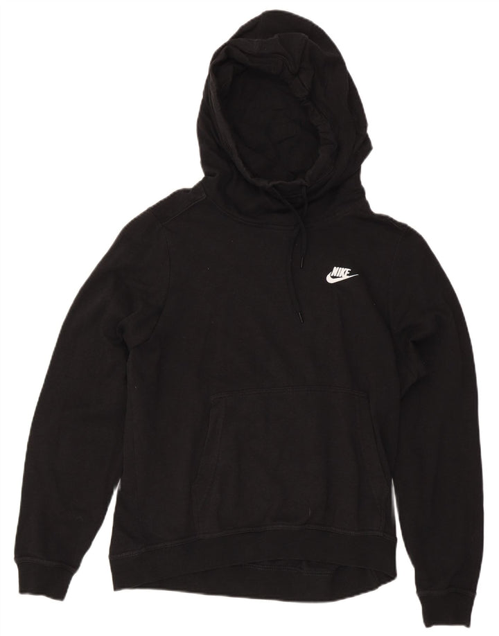 Pulover Nike pentru femei, UK 12, bumbac mediu negru