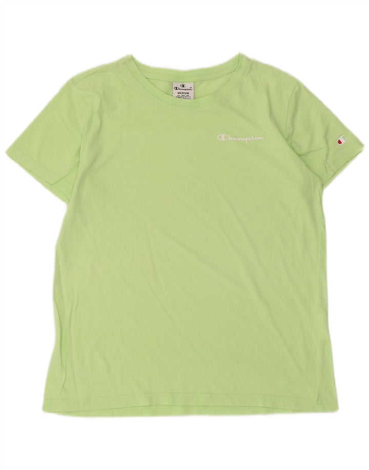 Tricou Champion pentru femei Top UK 12 Medium Green Bumbac