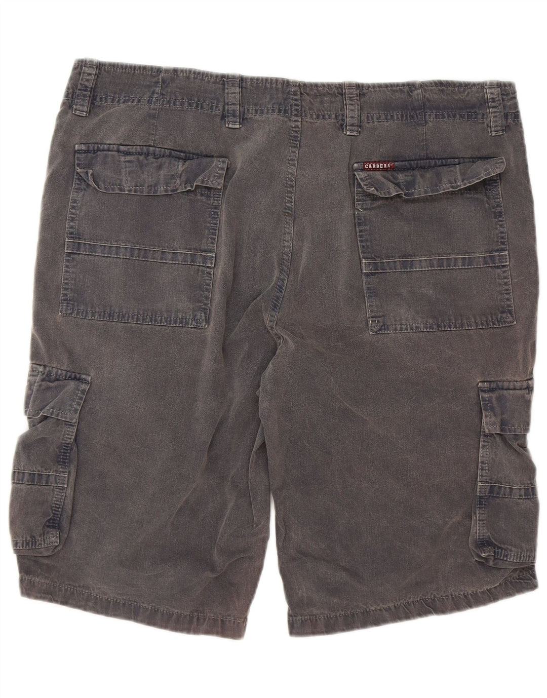 CARRERA Mens 618 Cargo Shorts W38 XL  Navy Blue Cotton