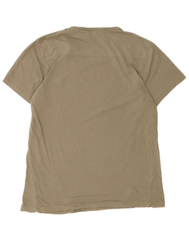 Tricou pentru bărbați French Connection Top mare din bumbac kaki