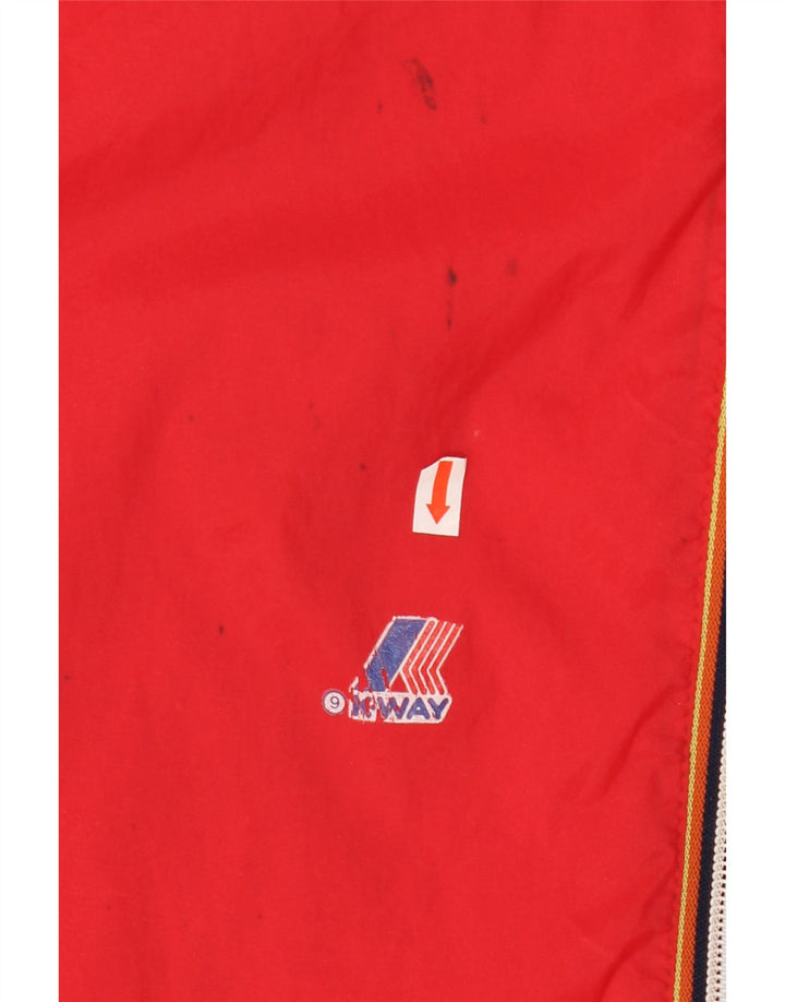 Pantaloni de trening pentru bărbați K-WAY, roșu mare