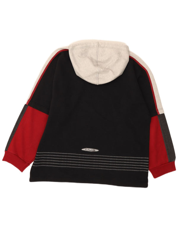 Pulover cu glugă grafic Lotto pentru bărbați UK 44/46 2XL Negru Sport