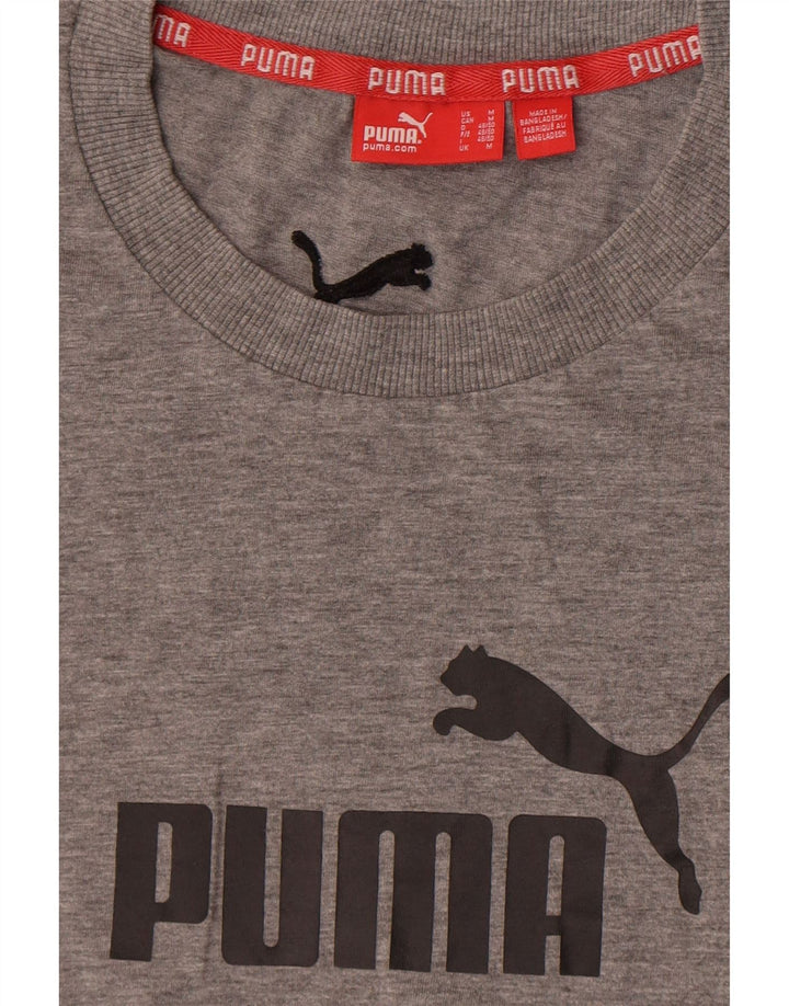 Tricou grafic Puma pentru bărbați Top Medium Gri