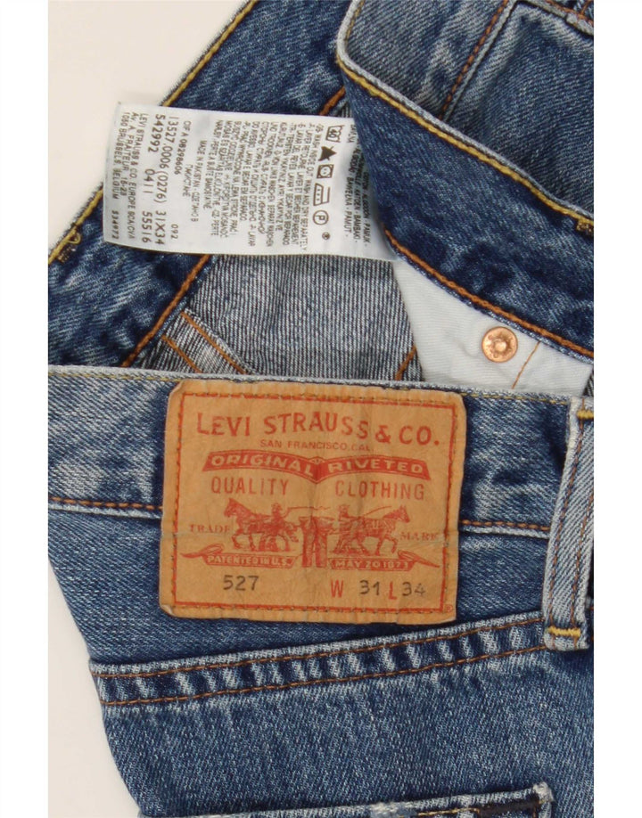 Blugi Levi's 527 Bootcut W31 L31 Bumbac albastru