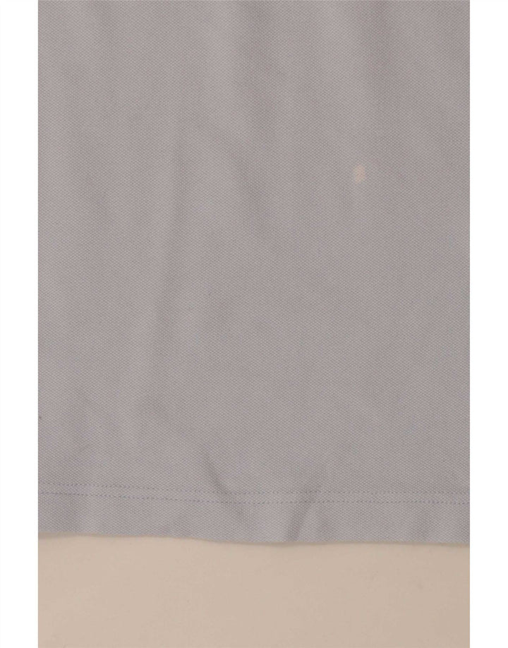 Cămașă polo Fred Perry pentru bărbați, bumbac cu dungi albastre medii
