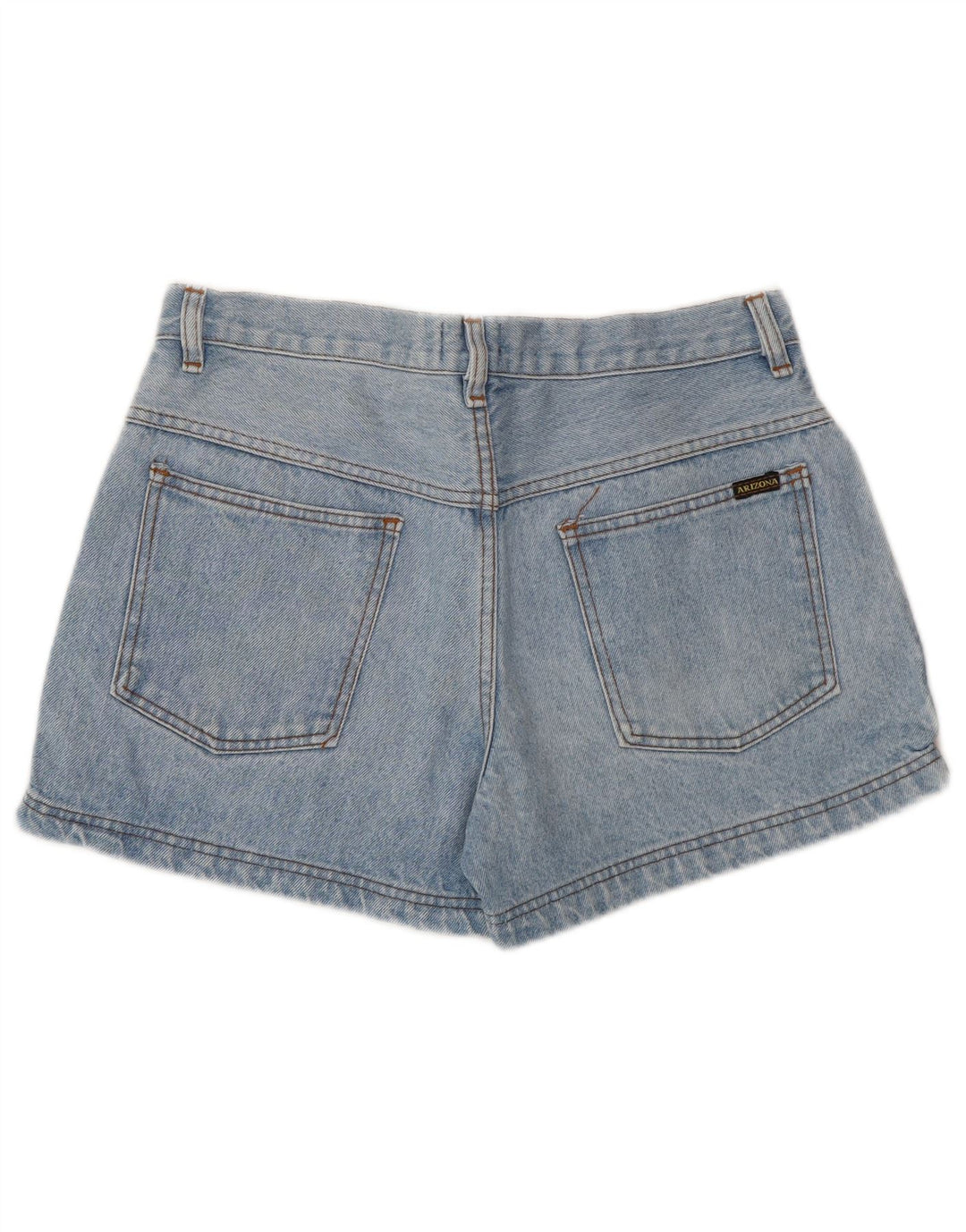 Pantaloni scurți din denim cu talie înaltă pentru femei ARIZONA W33, bumbac albastru mare
