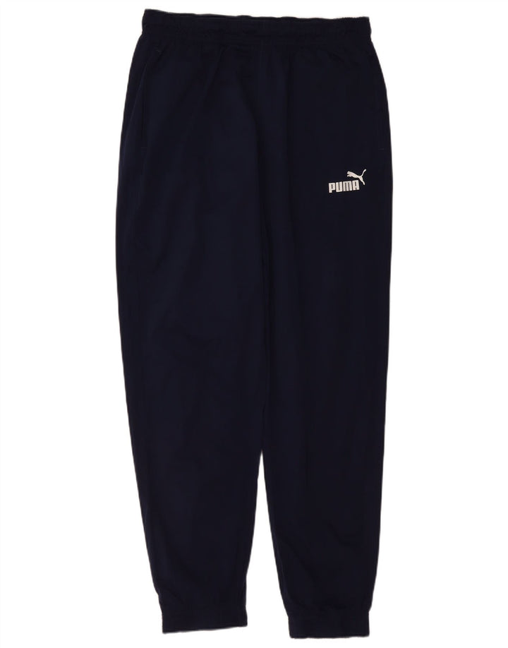 Pantaloni de trening PUMA pentru bărbați Pantaloni de jogging mari, albastru, nailon