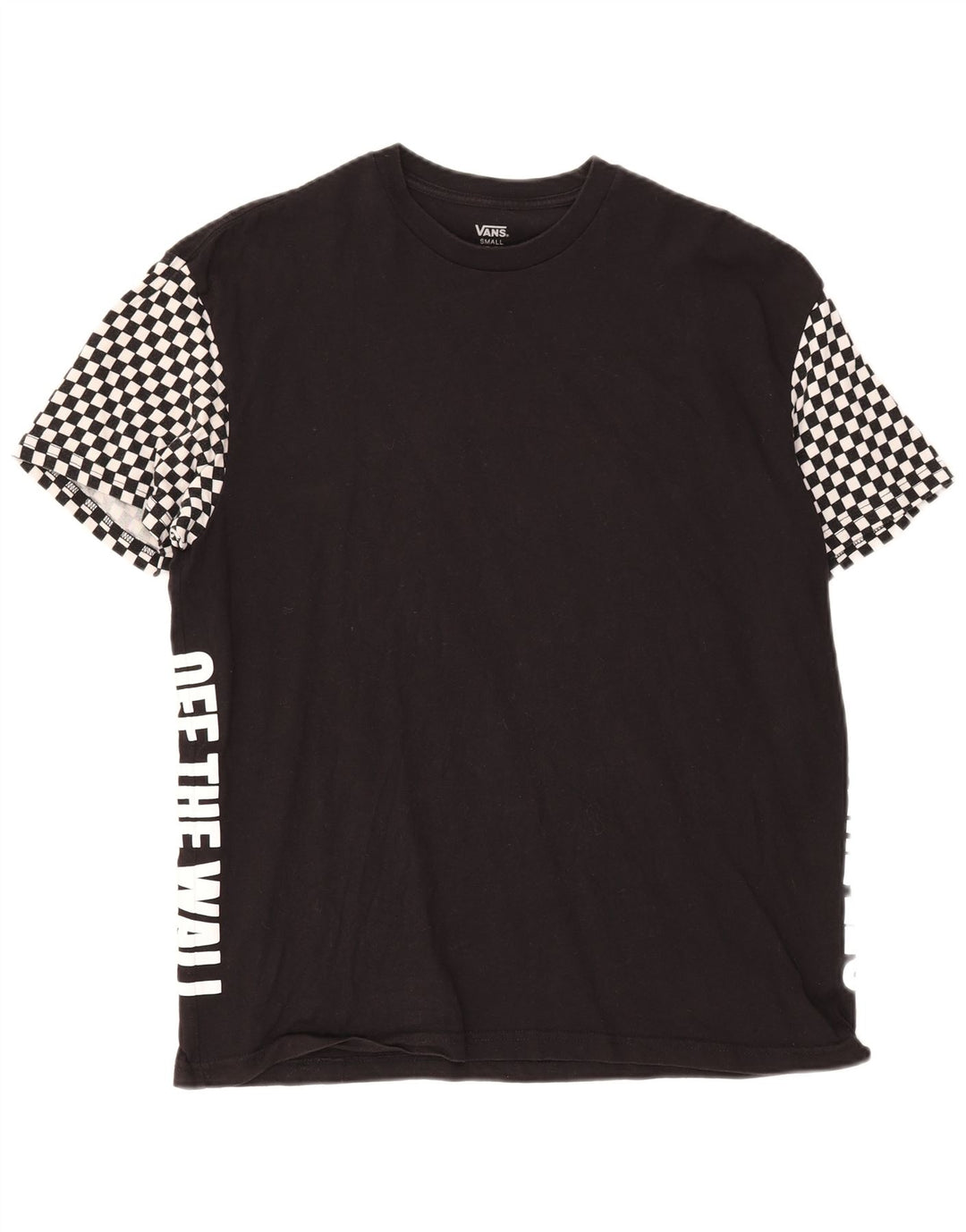 VANS Mens Graphic T-Shirt Top Small Black