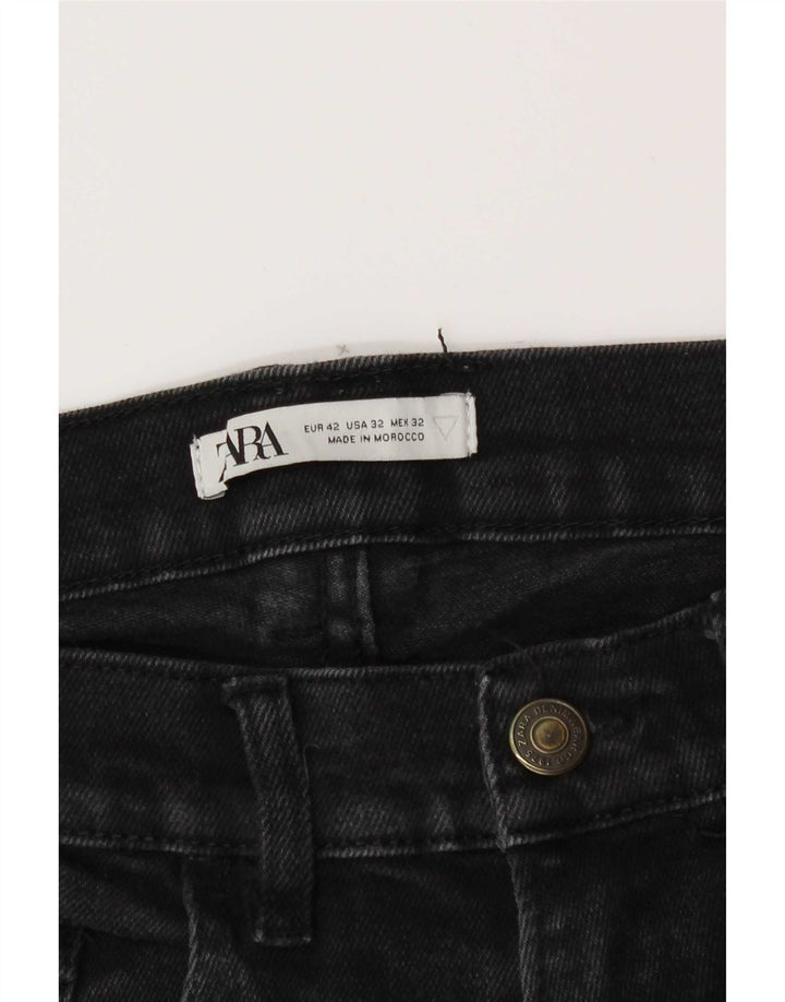 Blugi slim pentru bărbați Zara EU 42 Large W32 L30 Gri