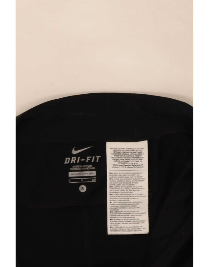 Leggings pentru femei Nike UK 8 Small Negru Poliester