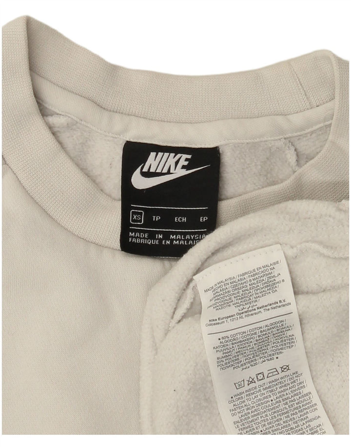 Pulover grafic pentru bărbați Nike XS Bumbac alb