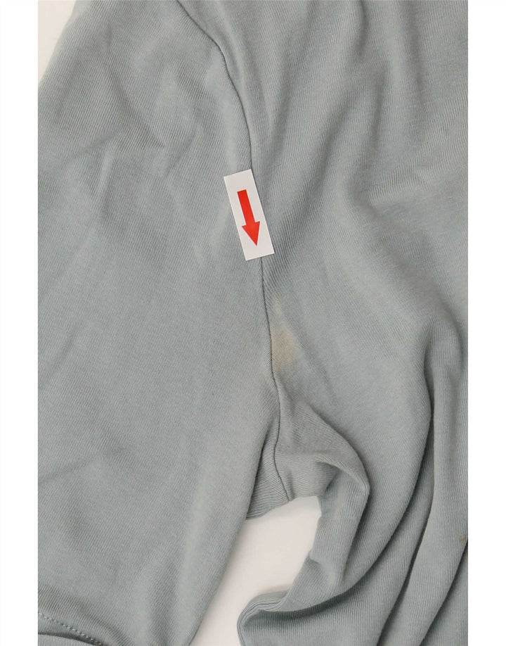 Top pentru femei Ralph Lauren cu mâneci 3/4 UK 12, gri mediu