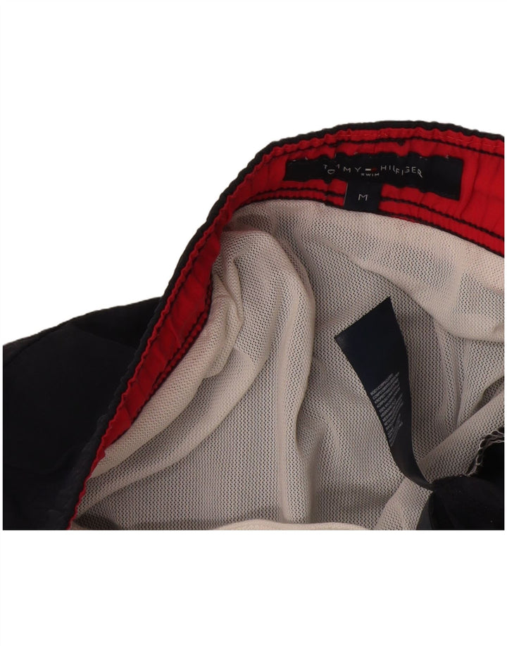Pantaloni scurți de înot Tommy Hilfiger pentru bărbați, nailon mediu bleumarin