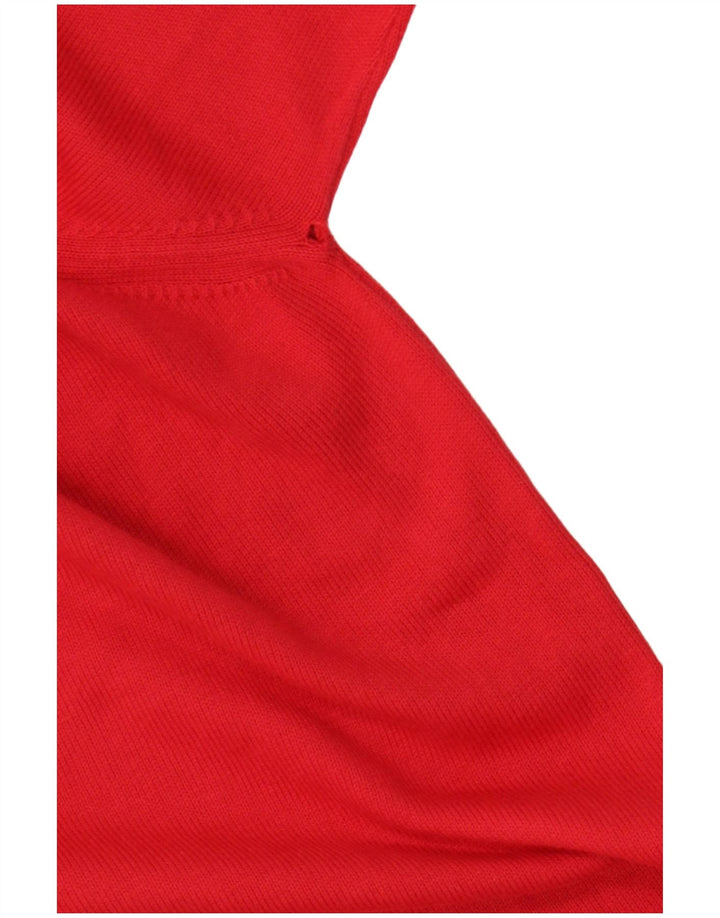 Pulover pentru bărbați Think Pink, cu gât roșu, mare