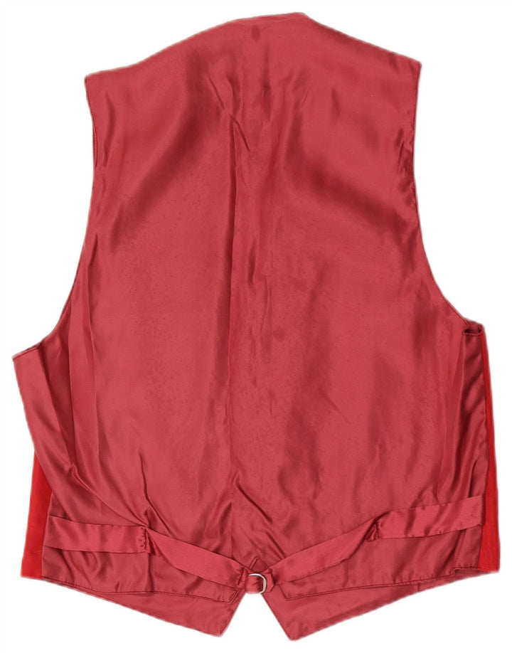 Vestă vintage pentru bărbați XL poliamidă roșie