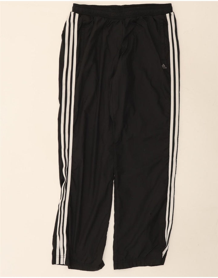 Pantaloni de trening ADIDAS Clima Proof pentru femei UK 12 Poliester mediu gri