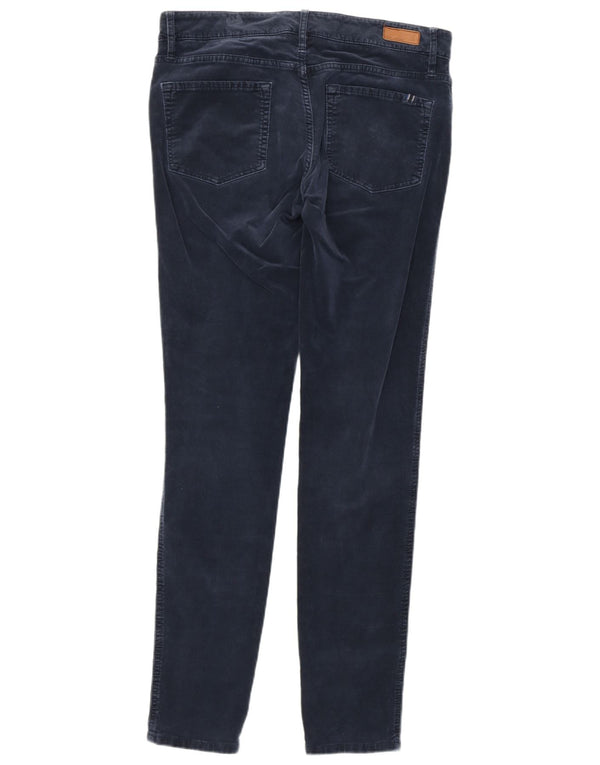 TOMMY HILFIGER Pantaloni skinny din velur pentru femei Venice LW W30 L31 bleumarin