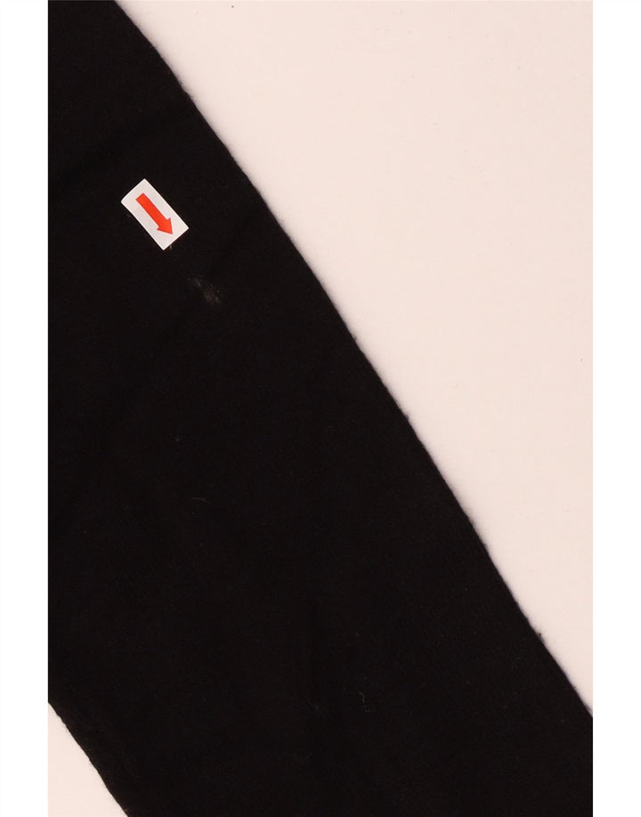 French Connection Pulover cu gât rulat pentru femei UK 10 Mic Negru Acrilic