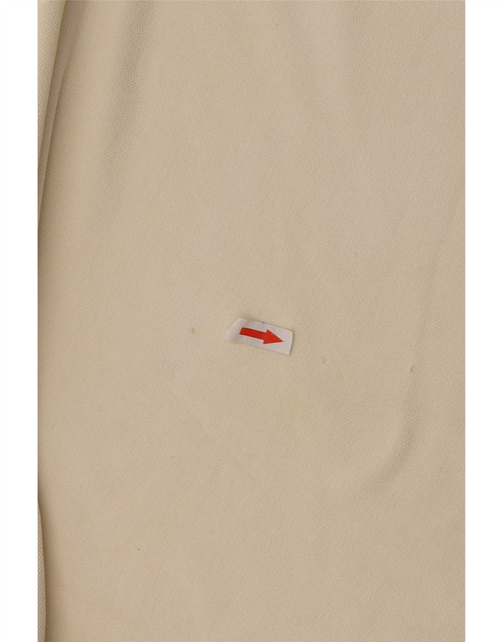 Tricou polo pentru bărbați Conbipel, bumbac alb, mediu
