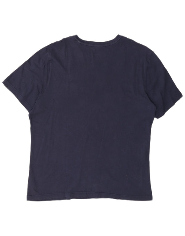 Tricou grafic pentru bărbați Reebok Top XL Bumbac bleumarin