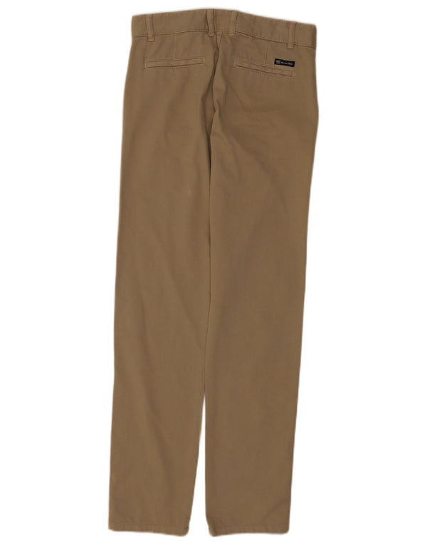 Massimo Dutti Pantaloni chino drepti pentru băieți 11-12 ani W26 L30 bej