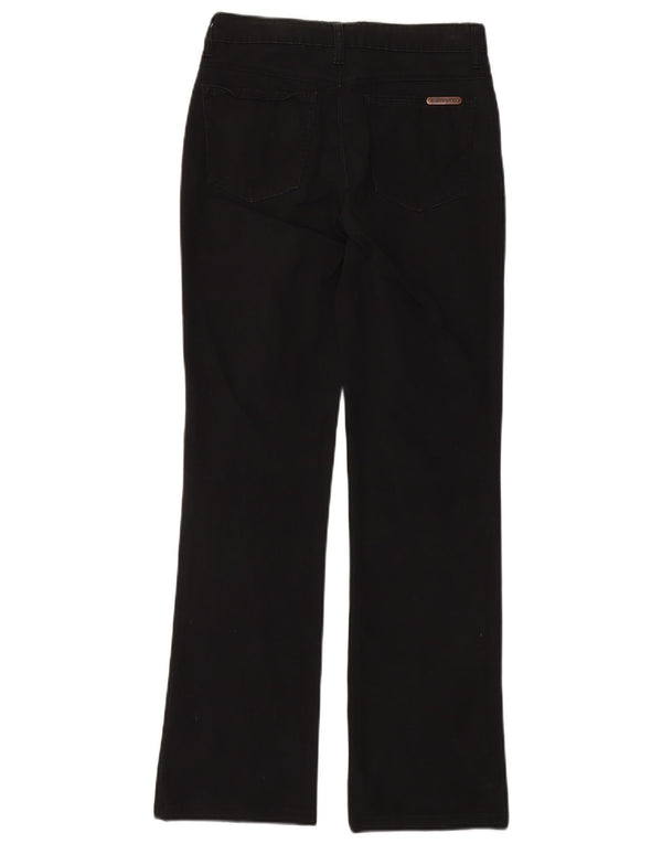 WRANGLER Blugi Bootcut pentru femei W28 L30 bumbac negru