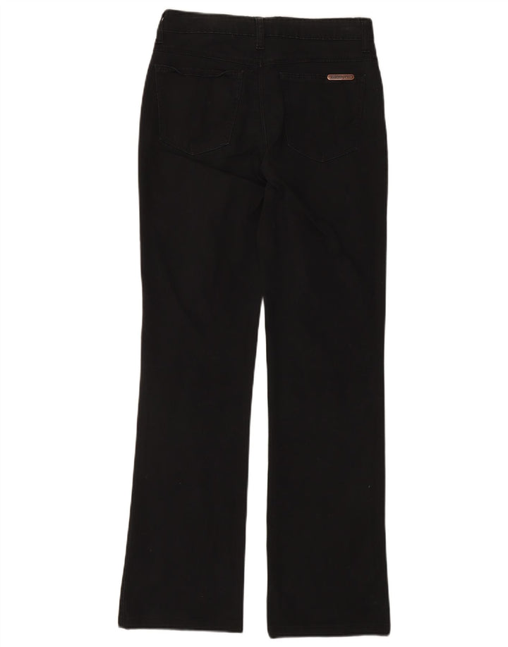 WRANGLER Blugi Bootcut pentru femei W28 L30 bumbac negru