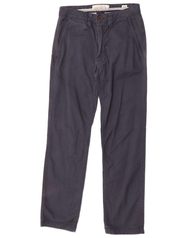 Pantaloni chino drepți pentru bărbați Fat Face L28 L30 Bumbac bleumarin