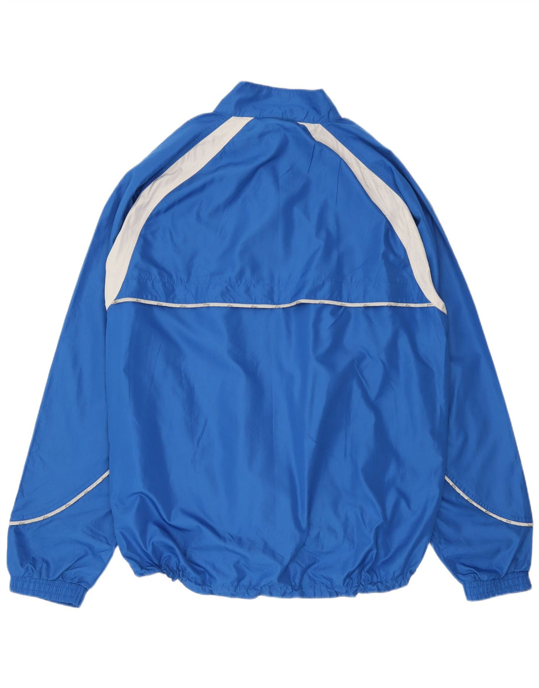 Jachetă de top pentru trening grafic Asics pentru bărbați XL, albastru, microfibre color block