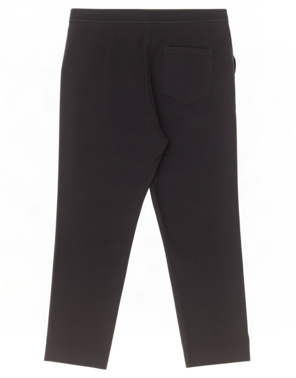 Pantaloni tăiați drept pentru femei Marks & Spencer UK 18 XL W36 L26 bleumarin