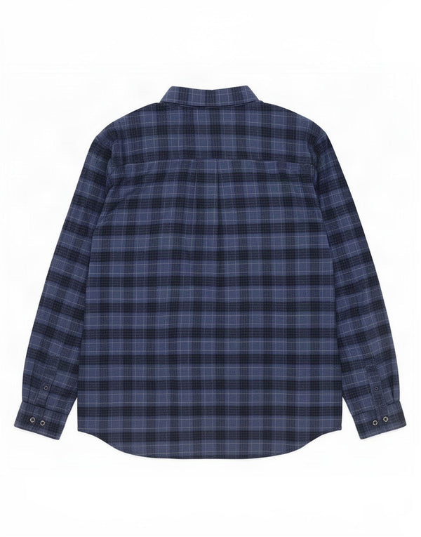 Cămașă de flanel pentru bărbați Columbia Regular Fit, XL, bumbac cu carouri bleumarin