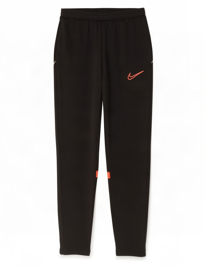 Pantaloni de trening Nike Dri Fit pentru bărbați, negru mediu, poliester bloc de culoare