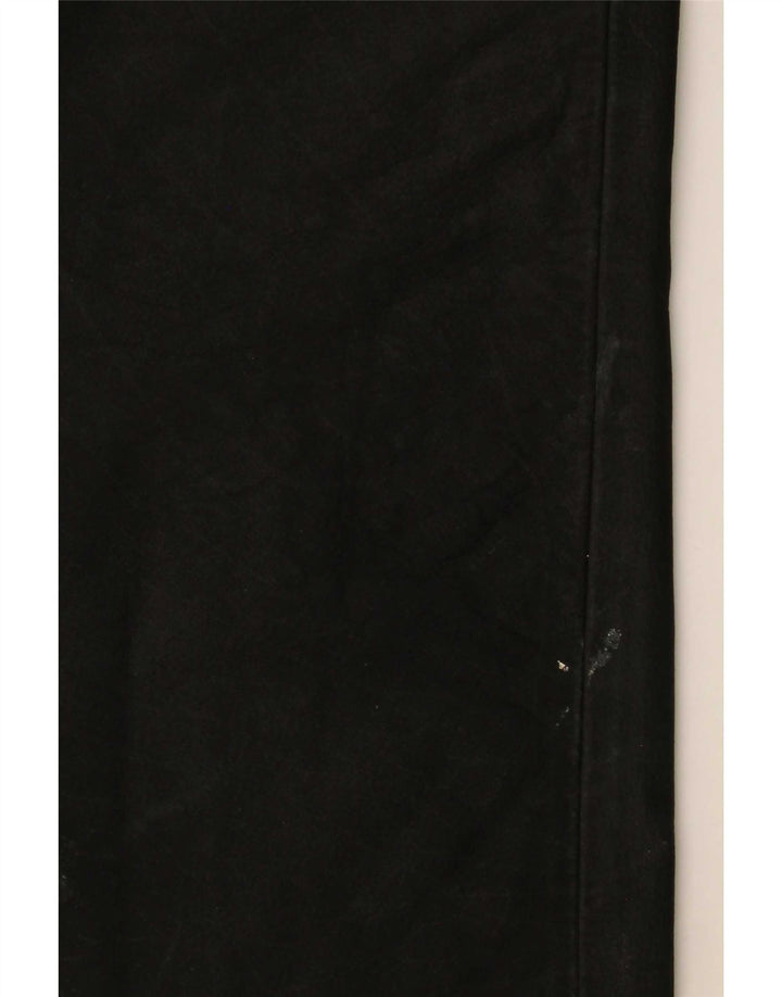 Pantaloni din piele pentru bărbați Ricano W30 L32 negru